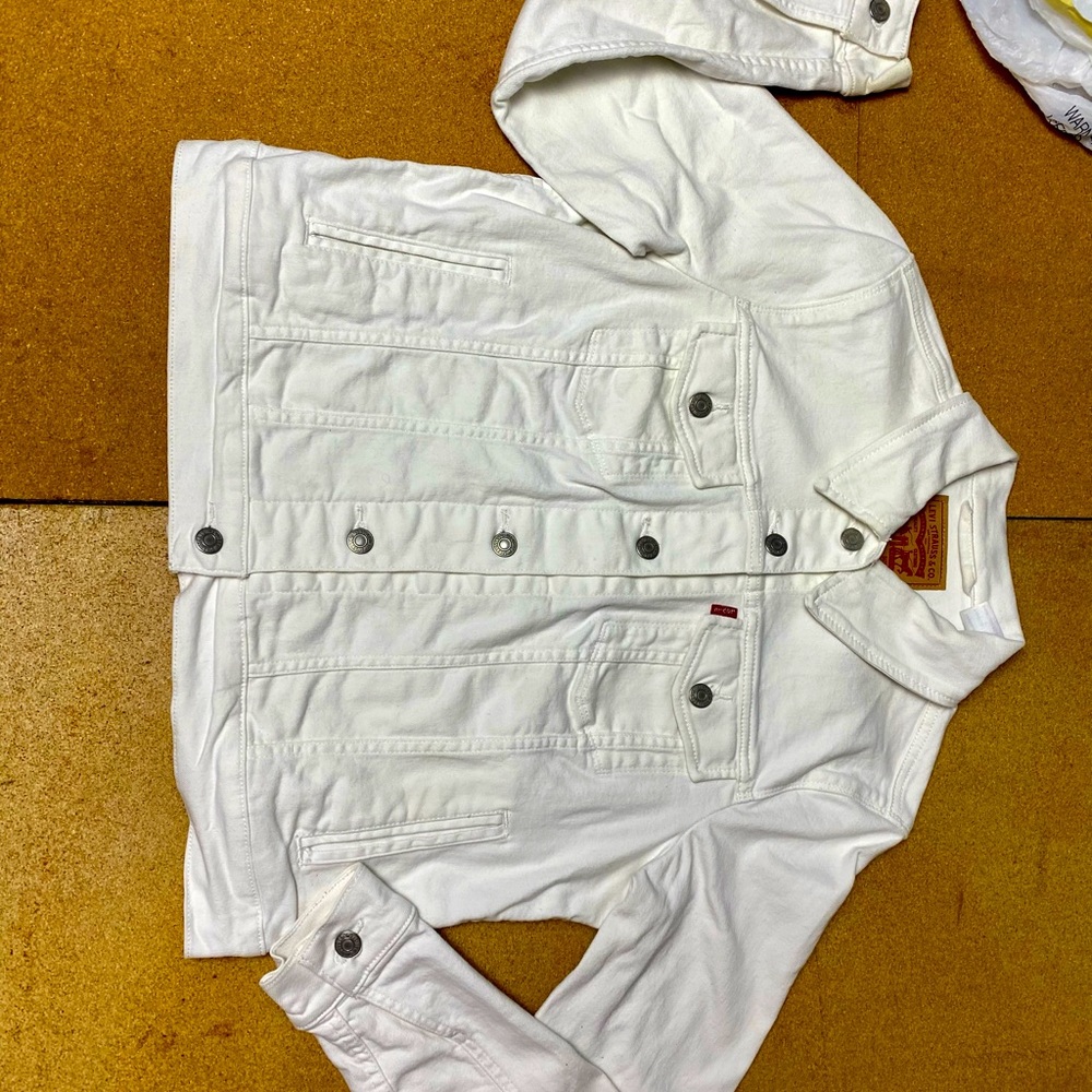 Levi's White Kids Jean Jacket